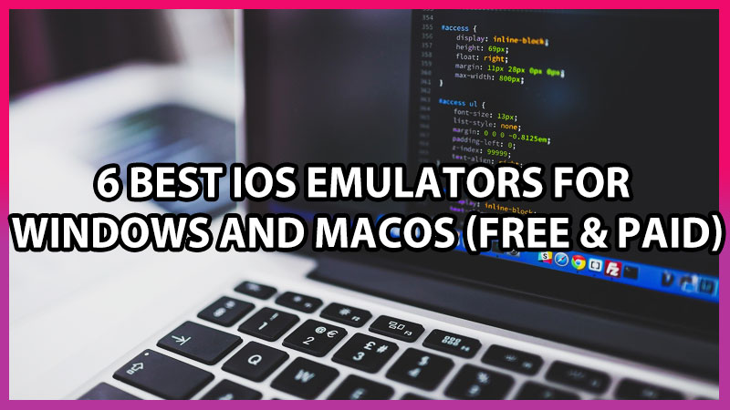 ios emulator for mac reviews 2017